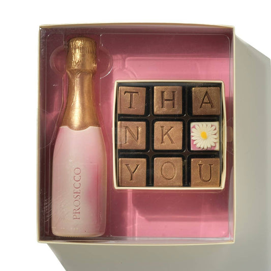 Chocolate Celebration Bottle Thank You Set - Coal Harbour