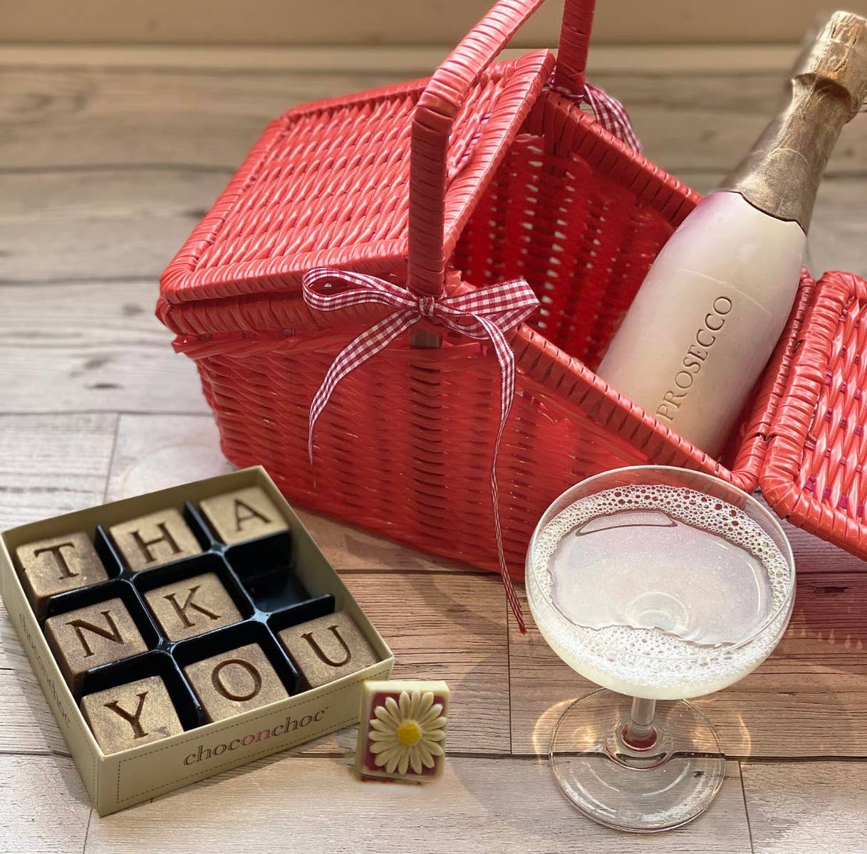 Chocolate Celebration Bottle Thank You Set - Coal Harbour