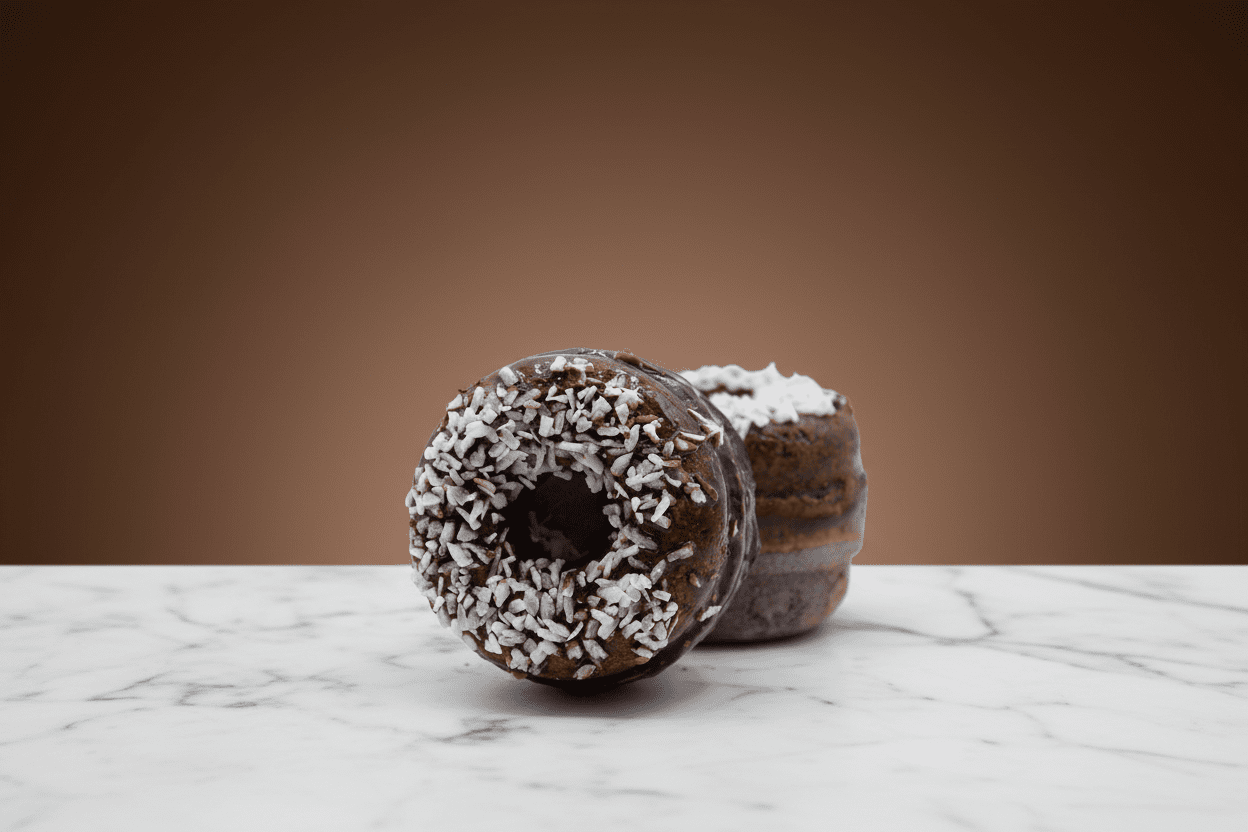Chocolate & Coconut Bath Doughnut - Coal Harbour