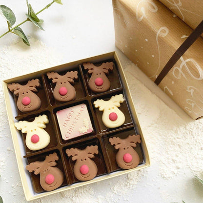 Christmas Chocolate Reindeer Box - Coal Harbour