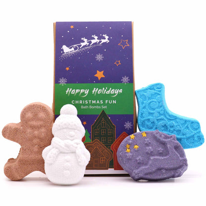 Christmas Fun Bath Bomb Gift Pack - Coal Harbour