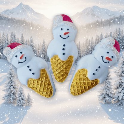 Christmas Santa Snow Cone Rainbow Bath Bomb - Coal Harbour