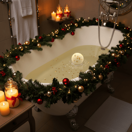 Christmas Star Bath Bomb - Marzipan - Coal Harbour