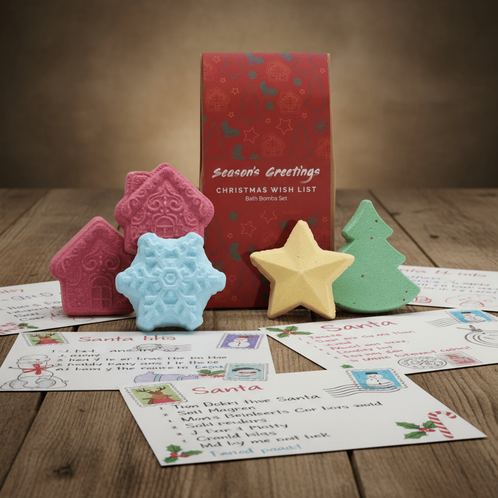 Christmas Wish List Christmas Bath Bomb Gift Pack - Coal Harbour