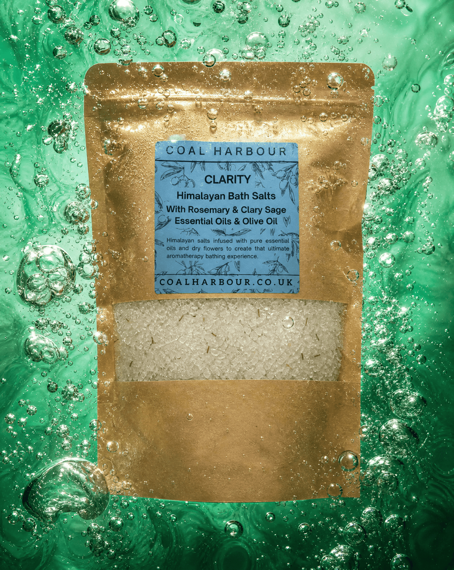 Clarity: Himalayan Bath Salt Blend 500g - Coal Harbour