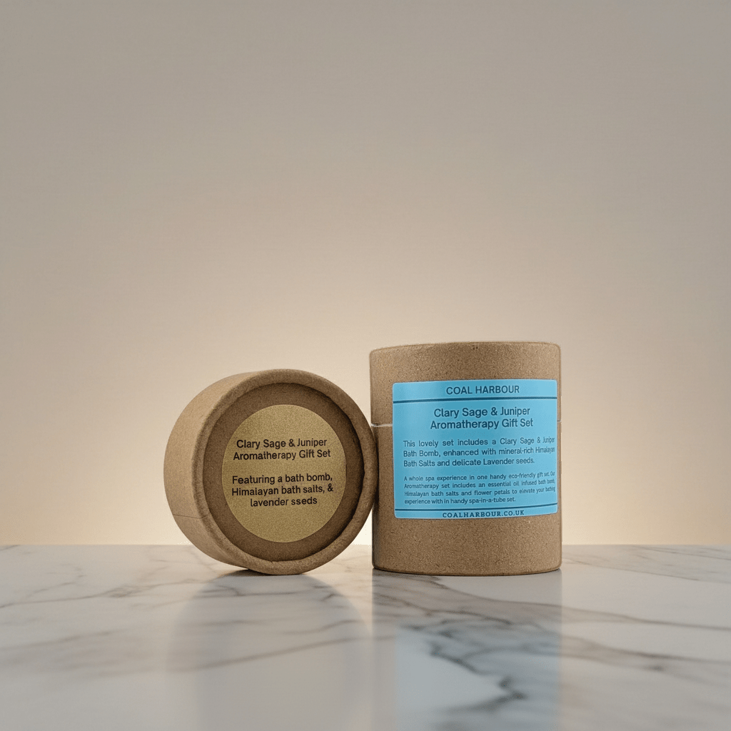 Clary Sage & Juniper Bath Bomb Gift Set - Coal Harbour