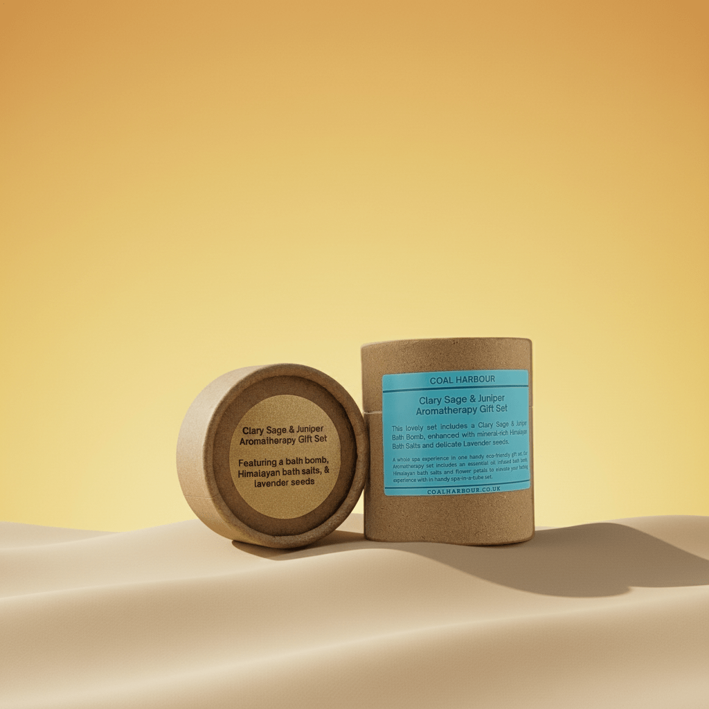 Clary Sage & Juniper Bath Bomb Gift Set - Coal Harbour