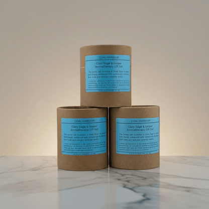 Clary Sage & Juniper Bath Bomb Gift Set - Coal Harbour