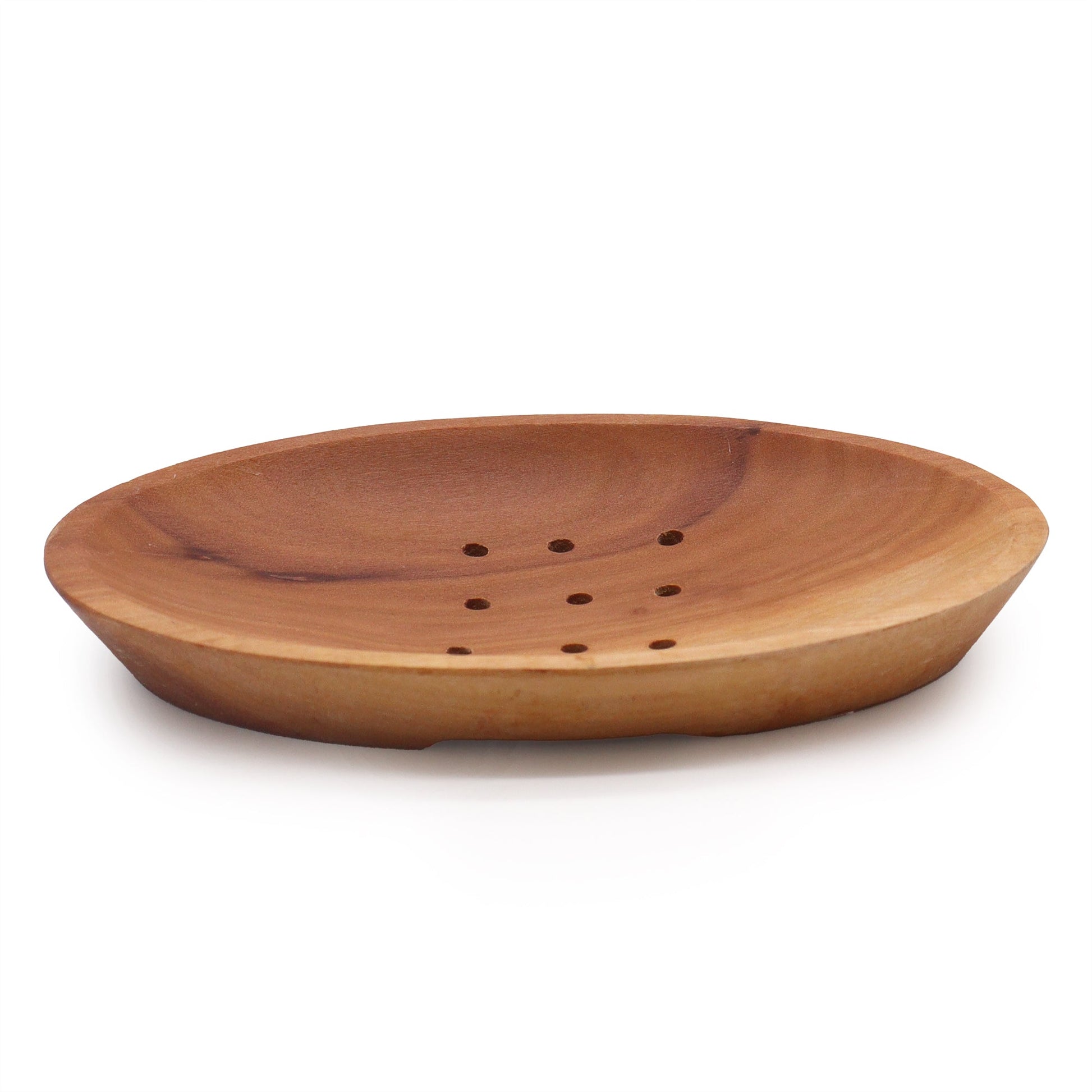 Classic Mahogany Soap Dish - Oval - Coal Harbour