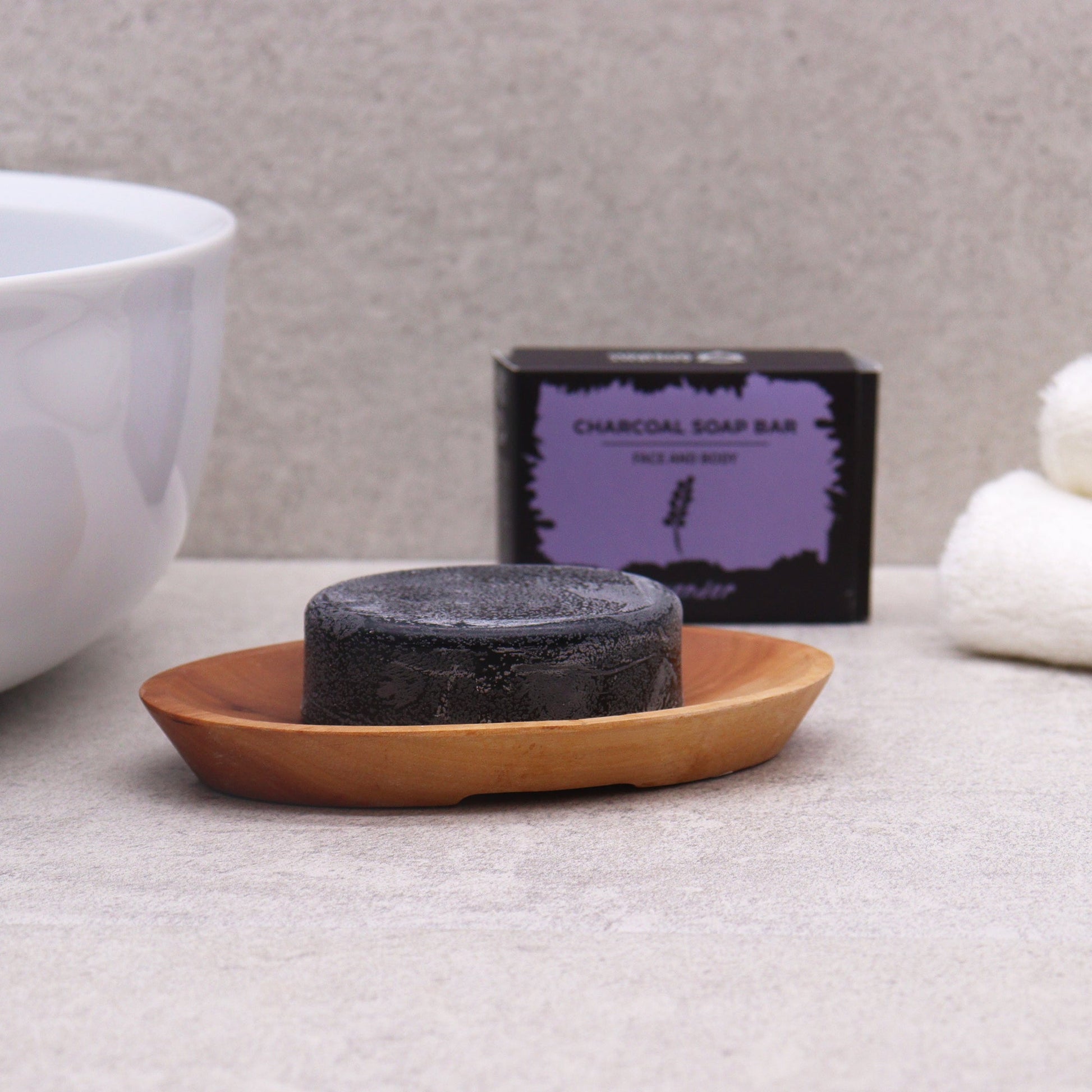 Classic Mahogany Soap Dish - Oval - Coal Harbour