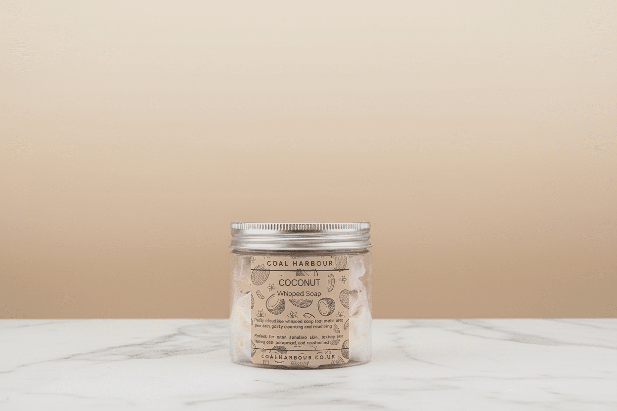 Coconut Whipped Soap 120g - Coal Harbour