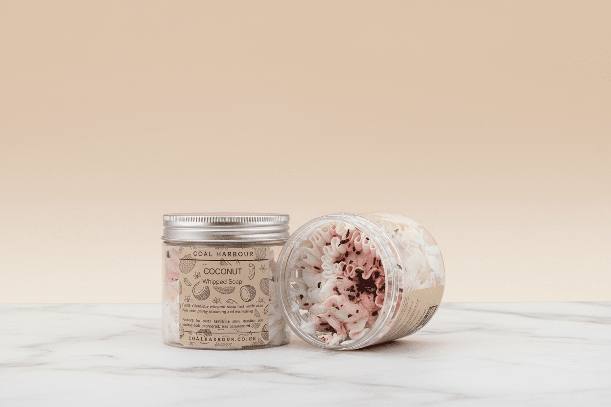 Coconut Whipped Soap 120g - Coal Harbour