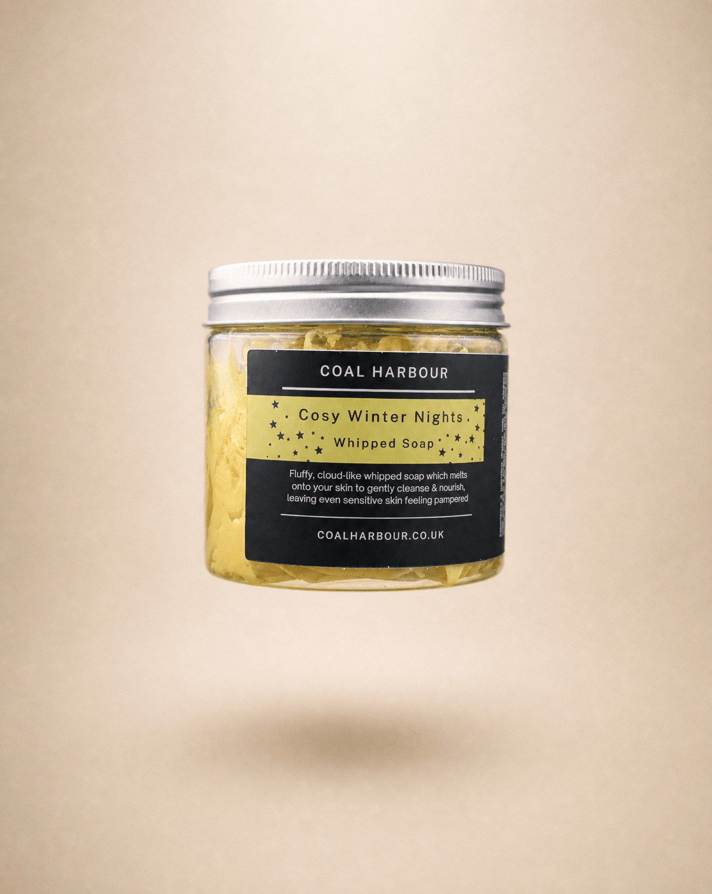 Cosy Winter Nights Whipped Soap 120g - Coal Harbour