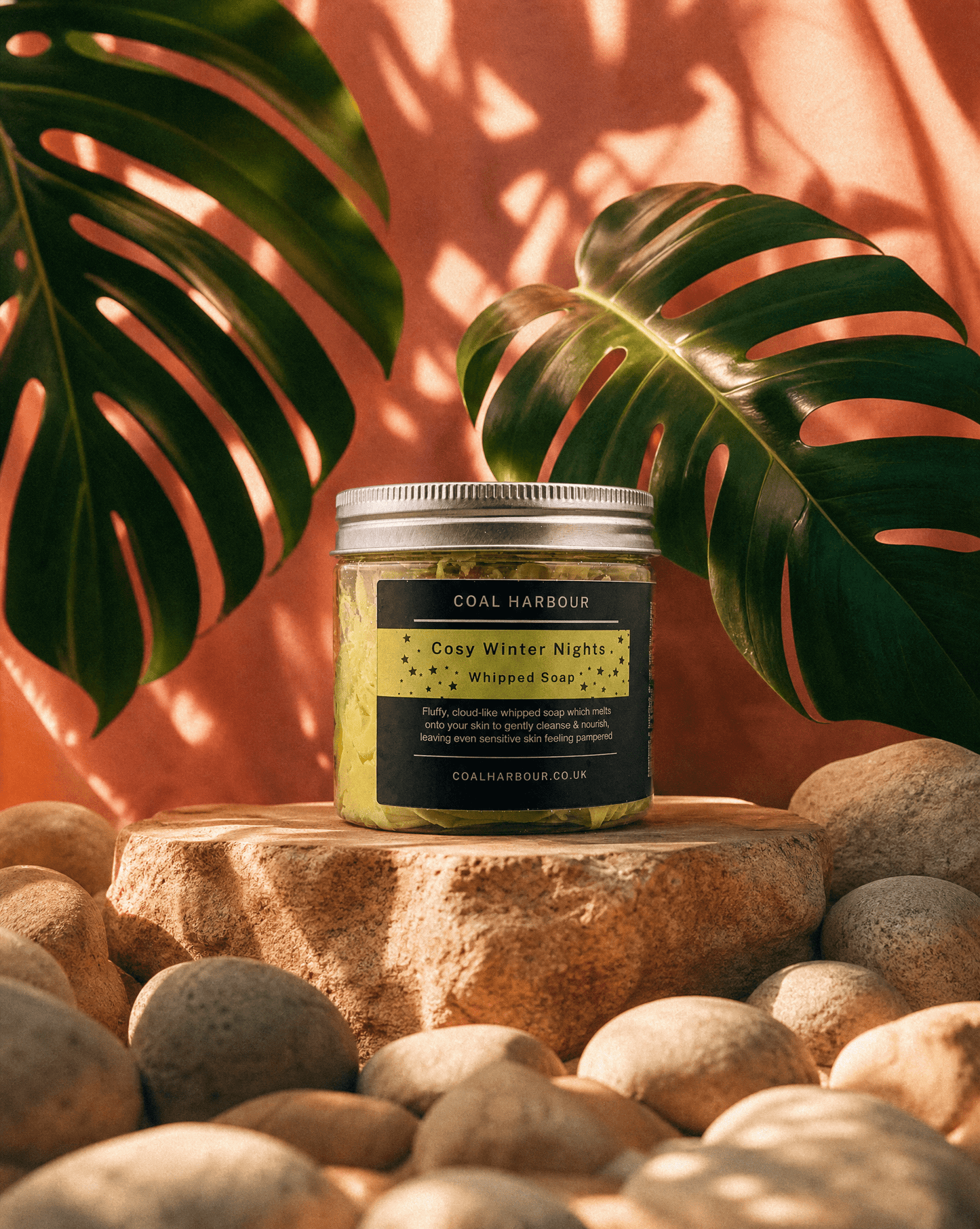 Cosy Winter Nights Whipped Soap 120g - Coal Harbour
