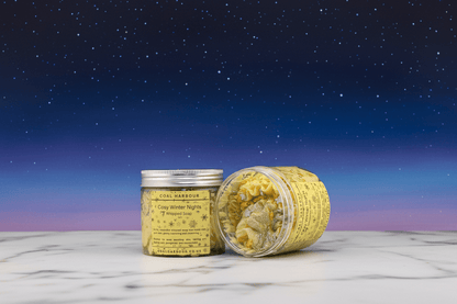 Cosy Winter Nights Whipped Soap 120g - Coal Harbour
