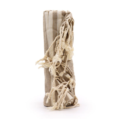 Cotton Pareo Throw - Coal Harbour