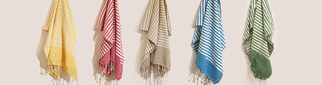 Cotton Pareo Throw - Coal Harbour
