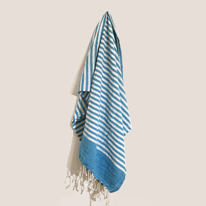 Cotton Pareo Throw - Coal Harbour