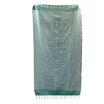 Cotton Pareo Towel - Picnic Green - Coal Harbour