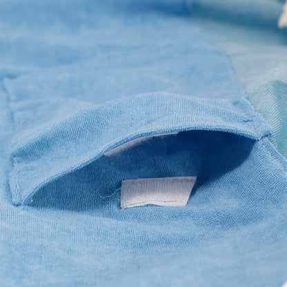 Cotton Pareo Towel - Sky Blue - Coal Harbour