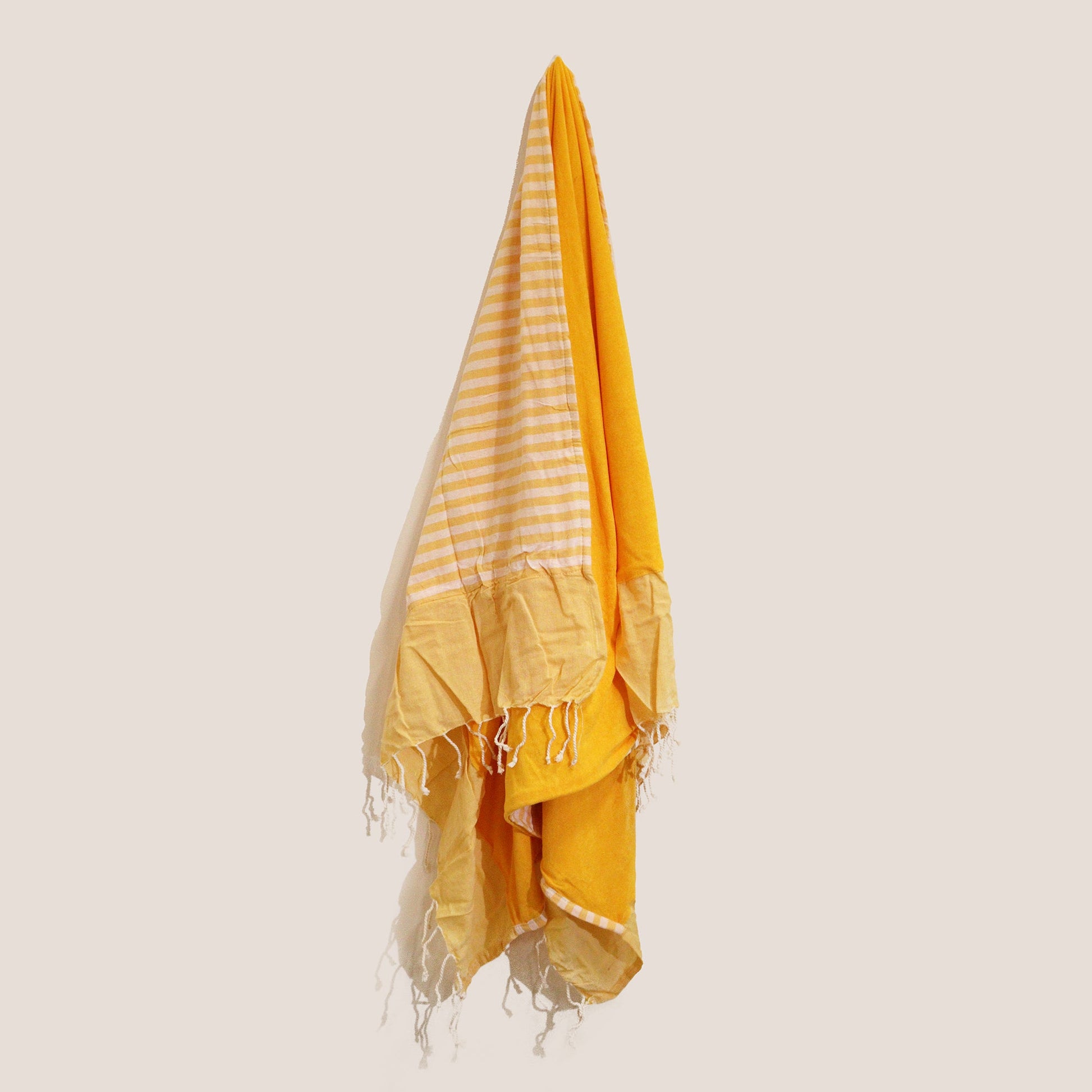 Cotton Pareo Towel - Sunny Yellow - Coal Harbour
