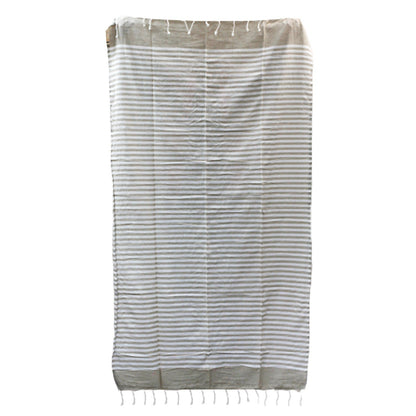 Cotton Pareo Towel - Warm Sand - Coal Harbour