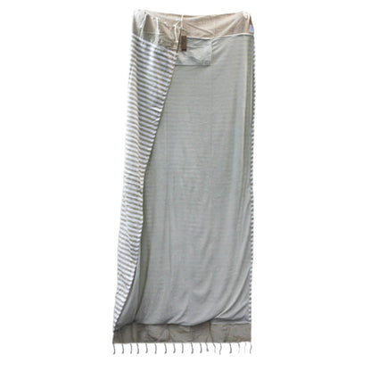 Cotton Pareo Towel - Warm Sand - Coal Harbour