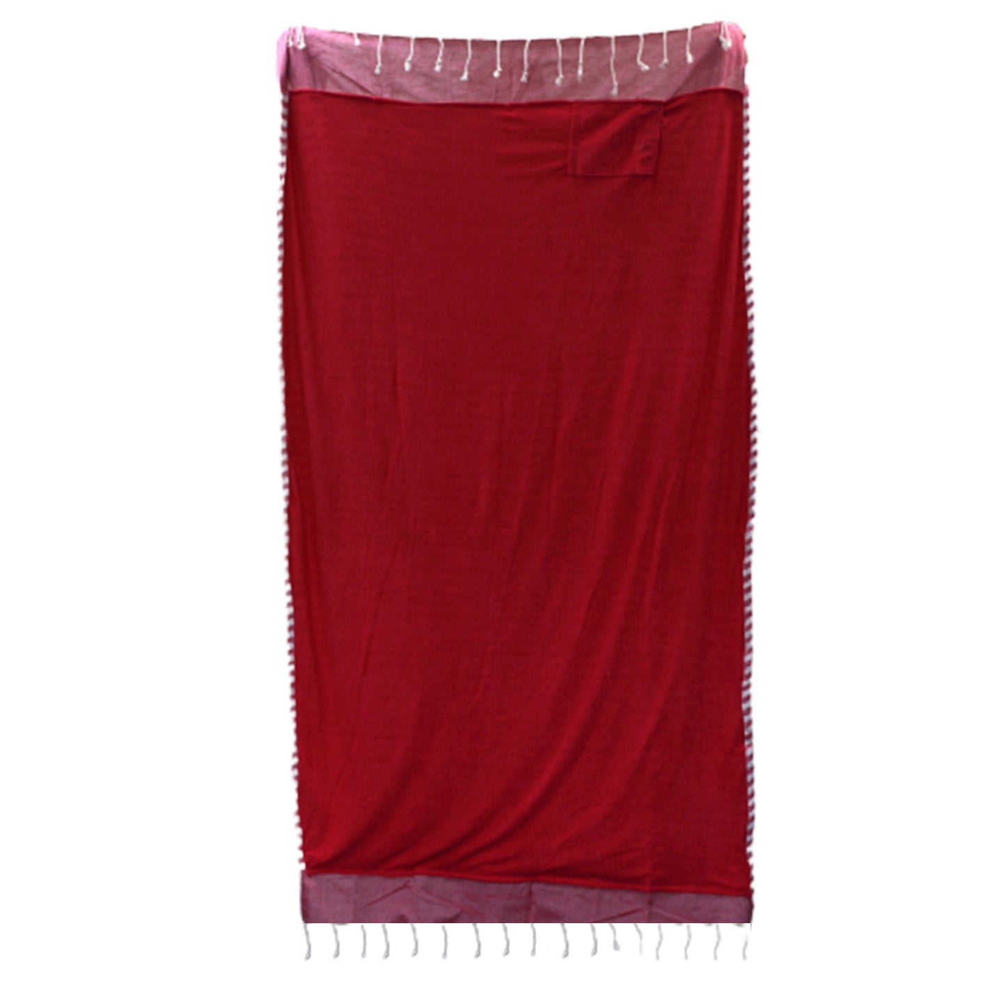 Cotton Pareo Towel - Hot Pink