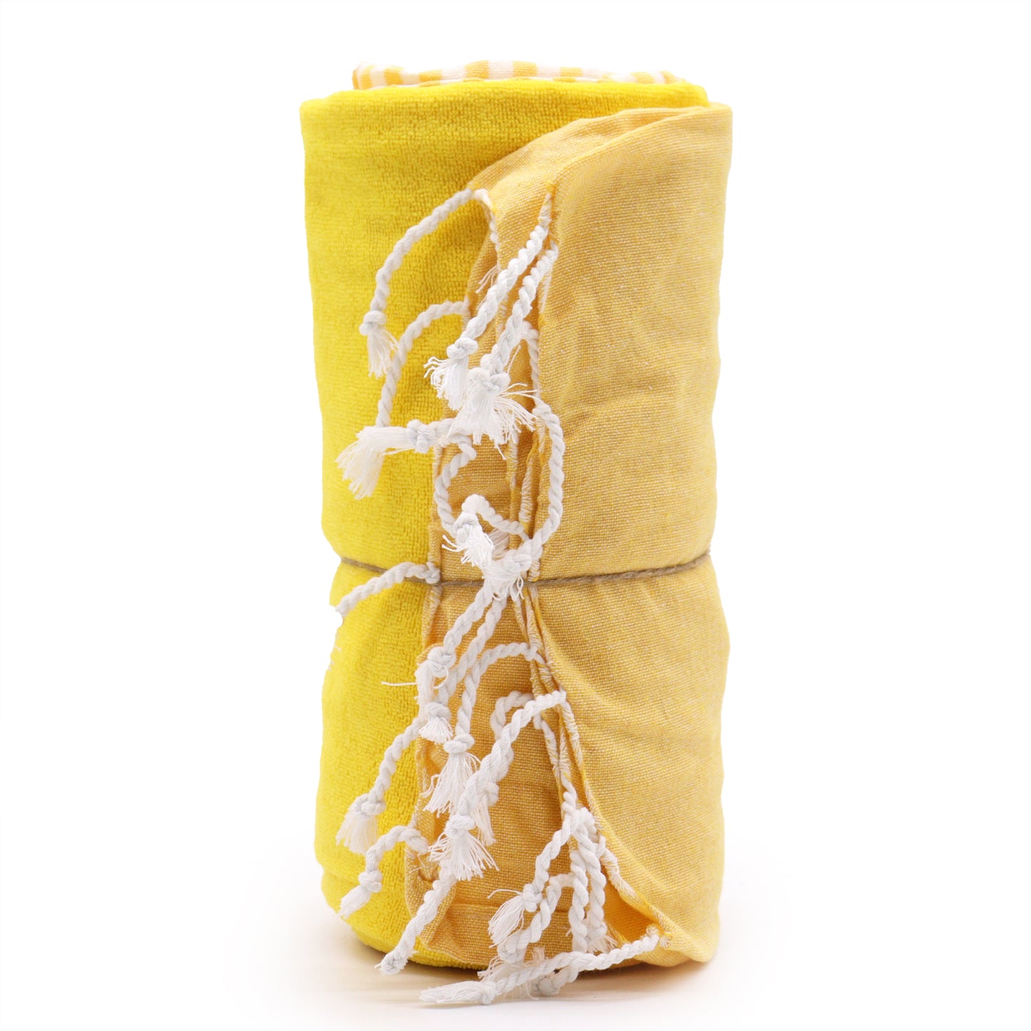 Cotton Pareo Towel - Sunny Yellow