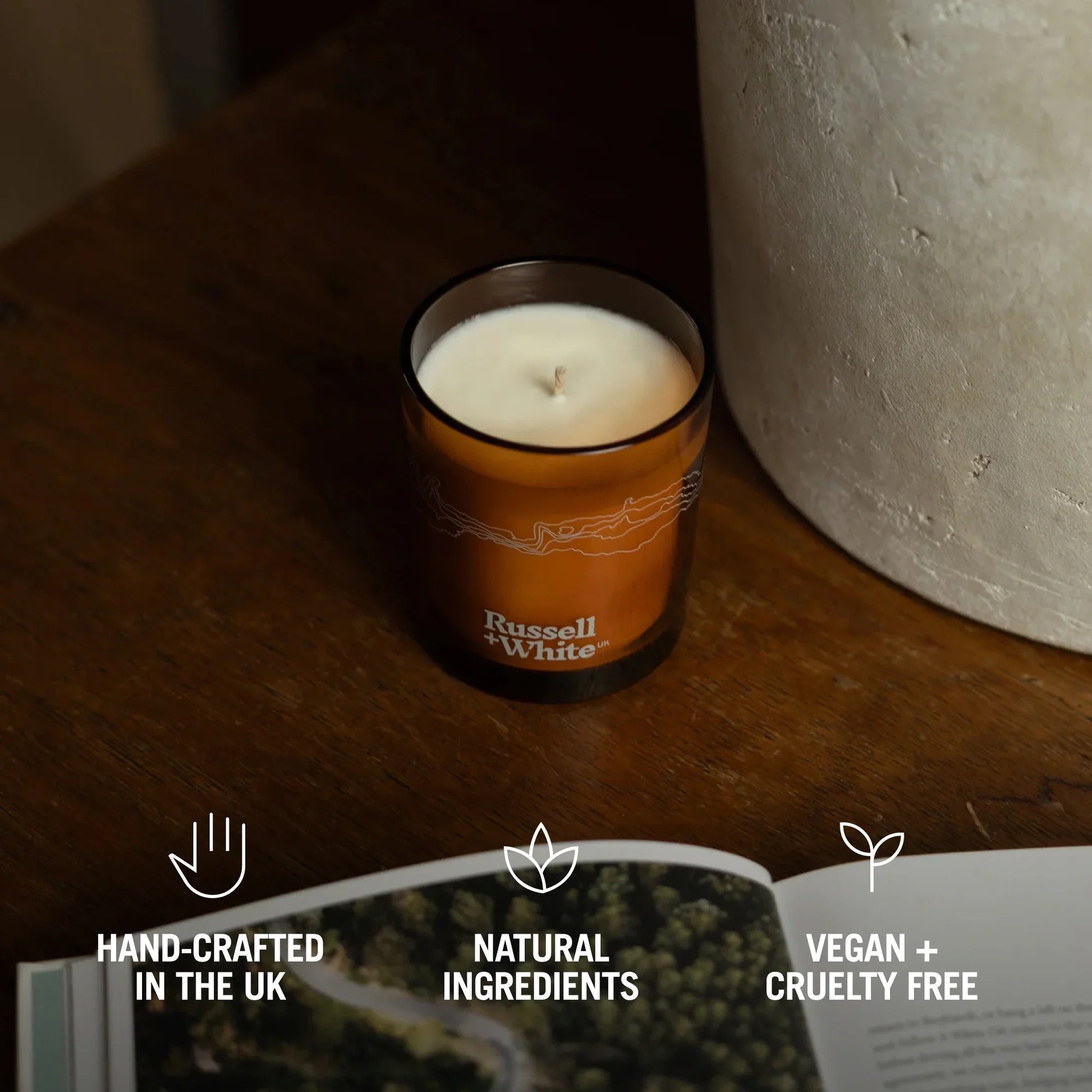 Eastern Garden 250g Scented Soy Candle Refill - Coal Harbour