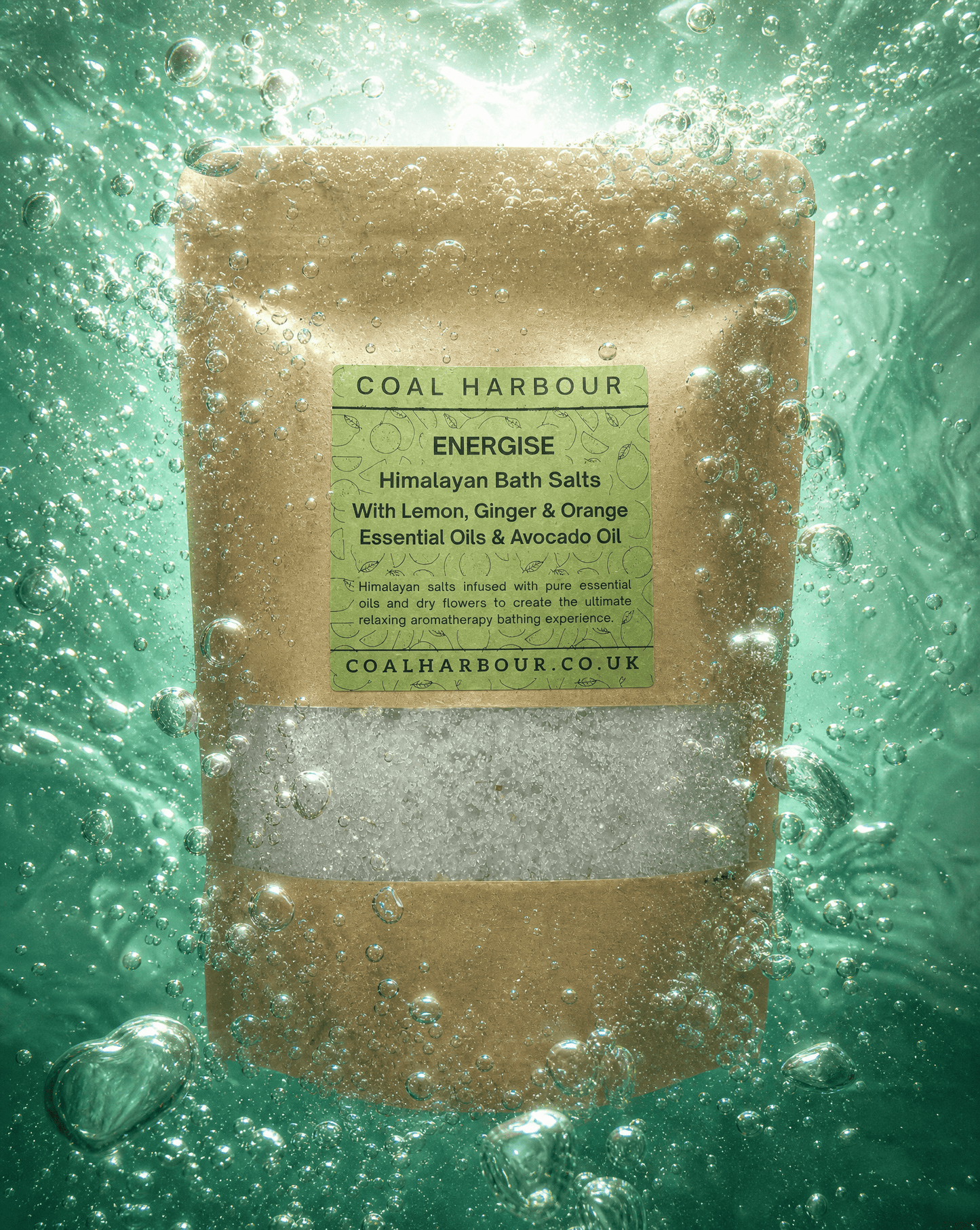 Energise: Himalayan Bath Salt Blend 500g - Coal Harbour