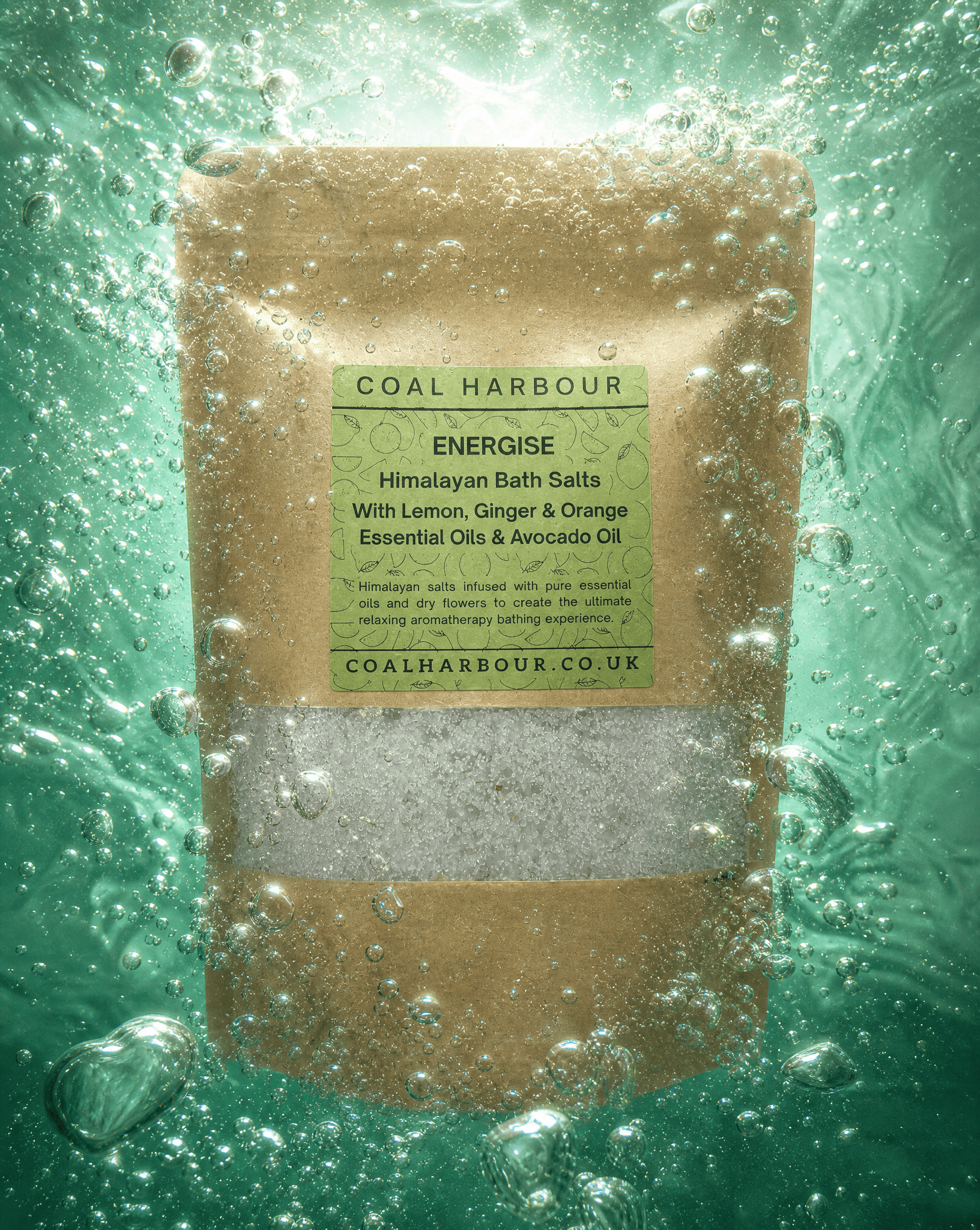 Energise: Himalayan Bath Salt Blend 500g - Coal Harbour