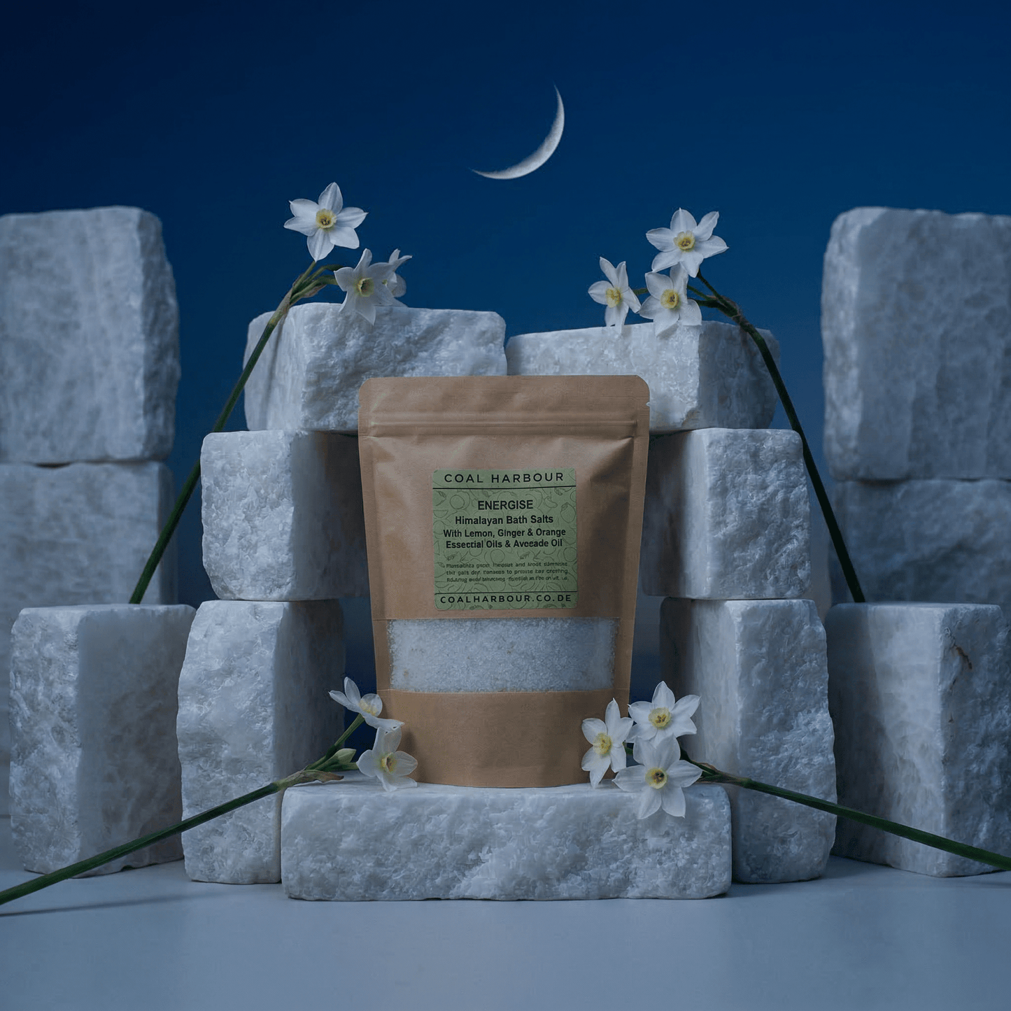 Energise: Himalayan Bath Salt Blend - Coal Harbour