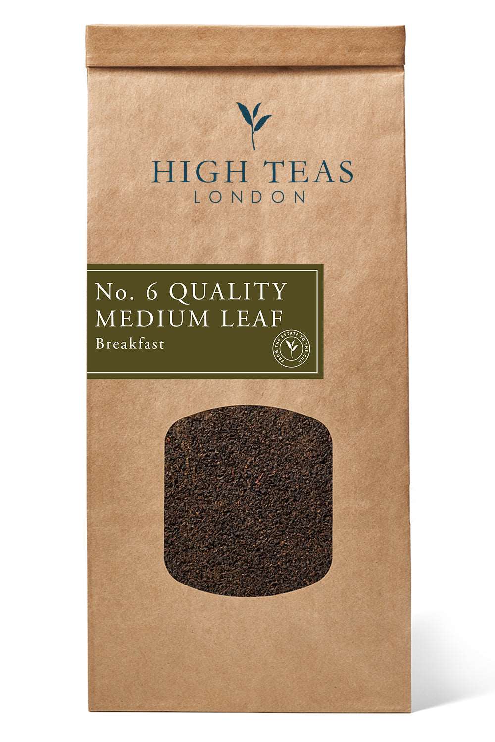 English Breakfast Blend no.6. "Quality Medium Leaf" - Coal Harbour