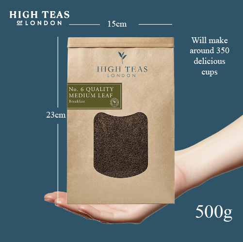 English Breakfast Loose Leaf Tea No.6 - Medium Leaf Black Tea - Coal Harbour
