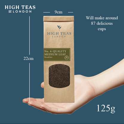 English Breakfast Loose Leaf Tea No.6 - Medium Leaf Black Tea - Coal Harbour