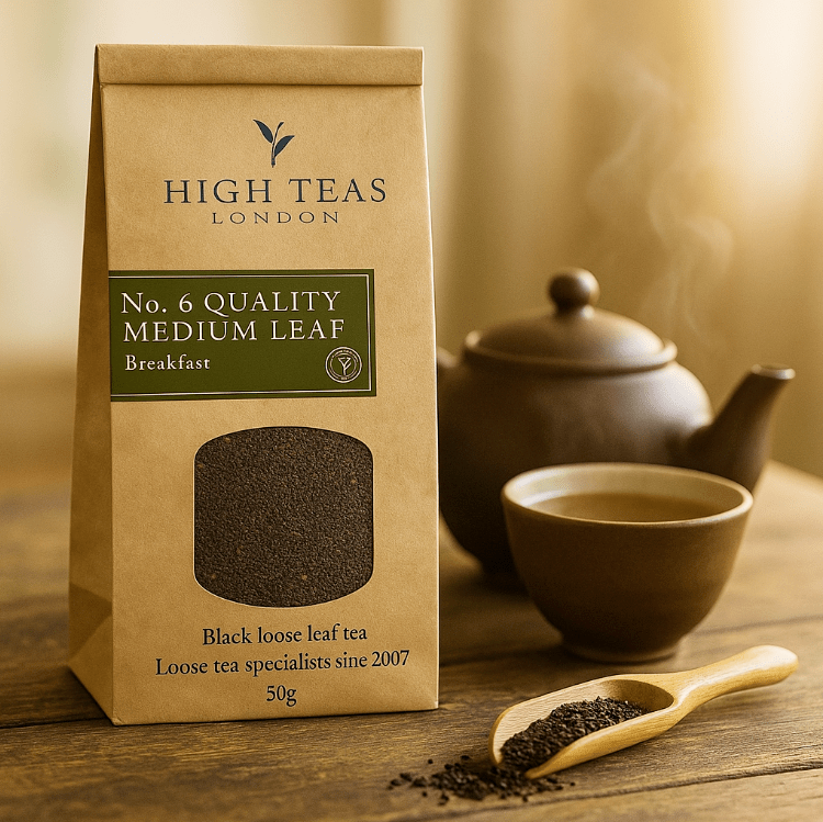 English Breakfast Loose Leaf Tea No.6 - Medium Leaf Black Tea - Coal Harbour