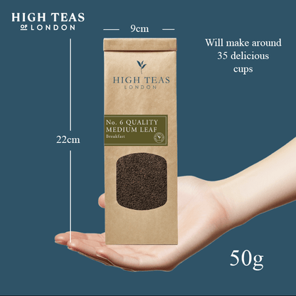 English Breakfast Loose Leaf Tea No.6 - Medium Leaf Black Tea - Coal Harbour