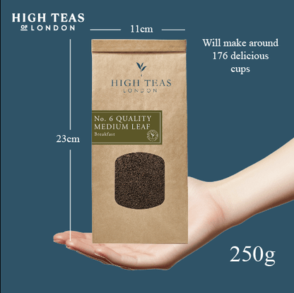 English Breakfast Loose Leaf Tea No.6 - Medium Leaf Black Tea - Coal Harbour