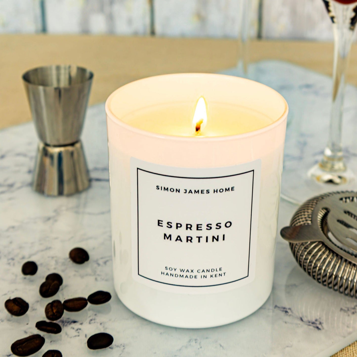 Espresso Martini Handmade Soy Wax Candle - Coal Harbour