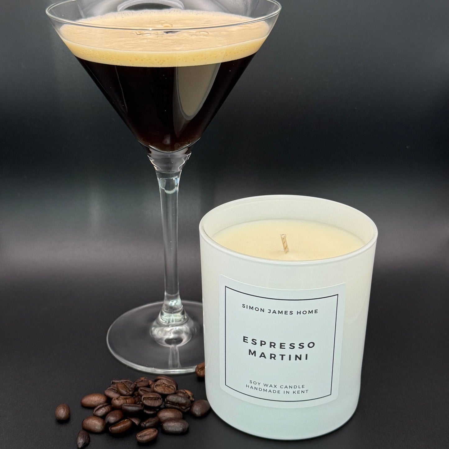 Espresso Martini Handmade Soy Wax Candle - Coal Harbour