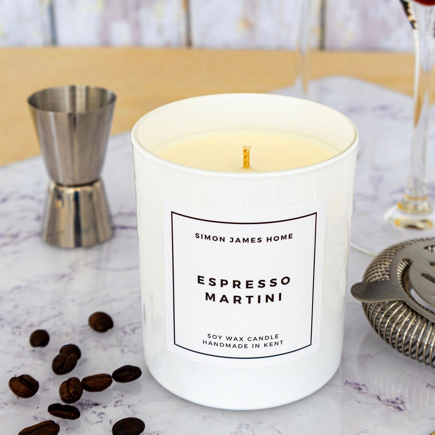 Espresso Martini Handmade Soy Wax Candle - Coal Harbour