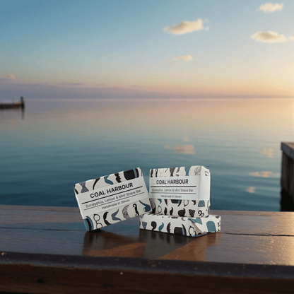 Eucalyptus Lemon and Mint 100g Shave Bar - Coal Harbour
