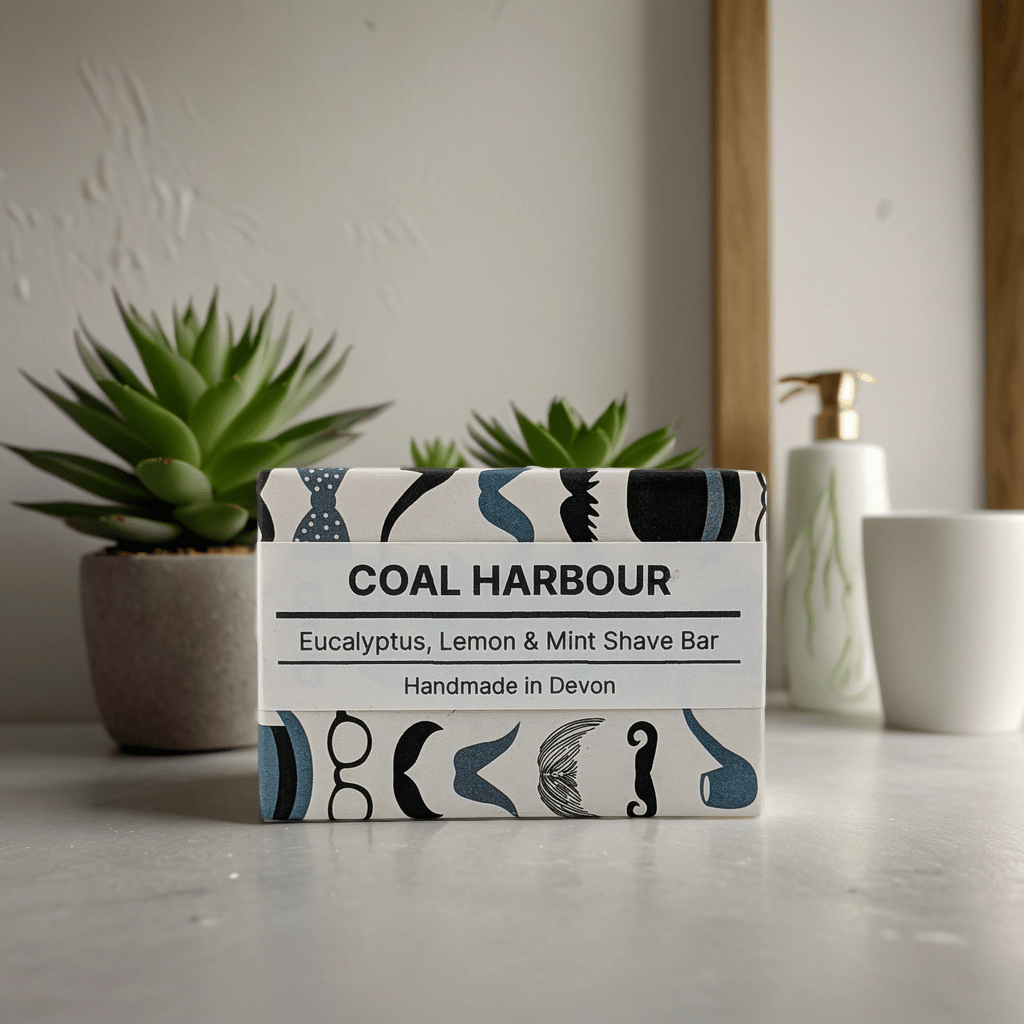 Eucalyptus Lemon and Mint 100g Shave Bar - Coal Harbour