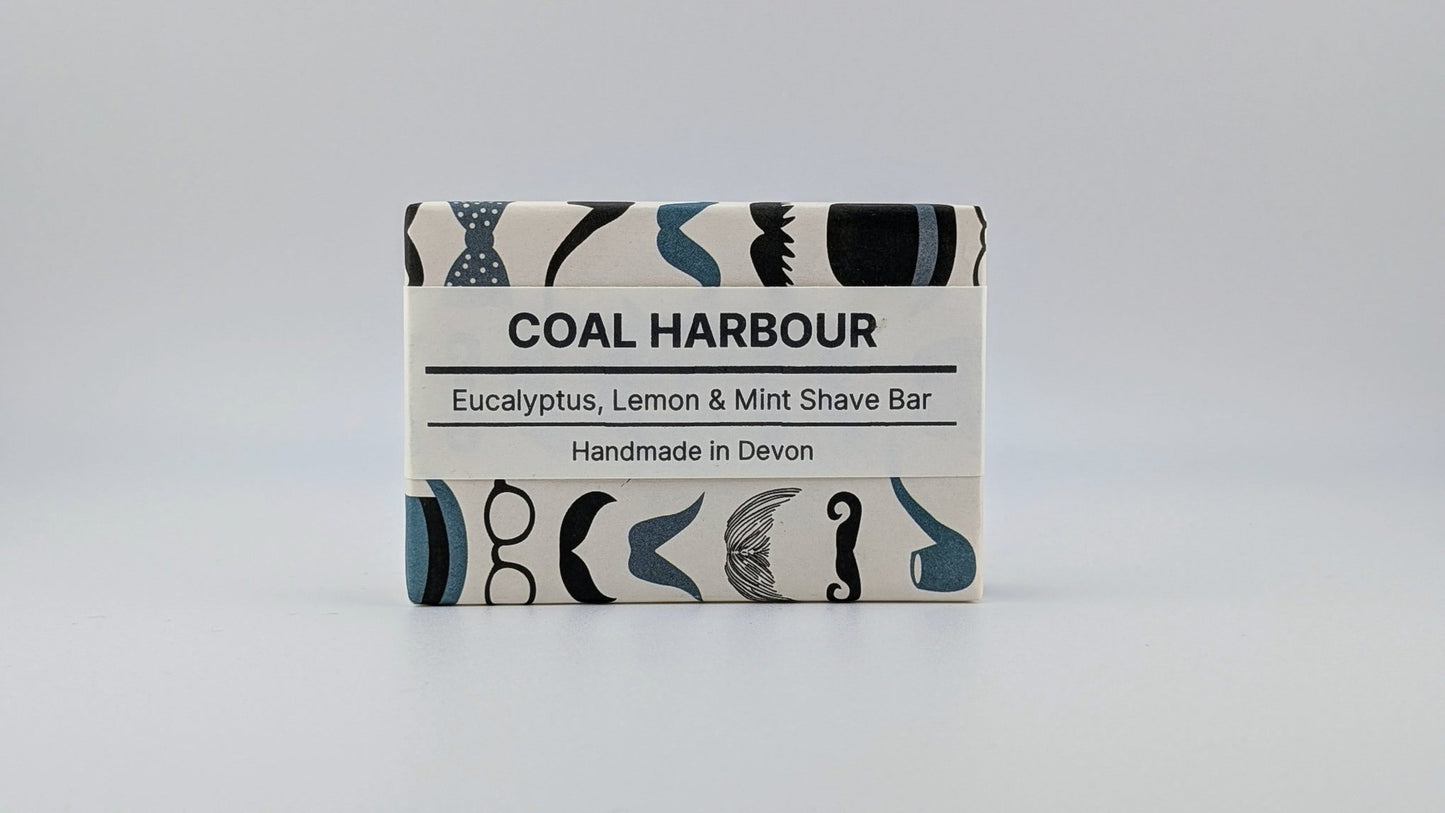 Eucalyptus Lemon and Mint 100g Shave Bar - Coal Harbour