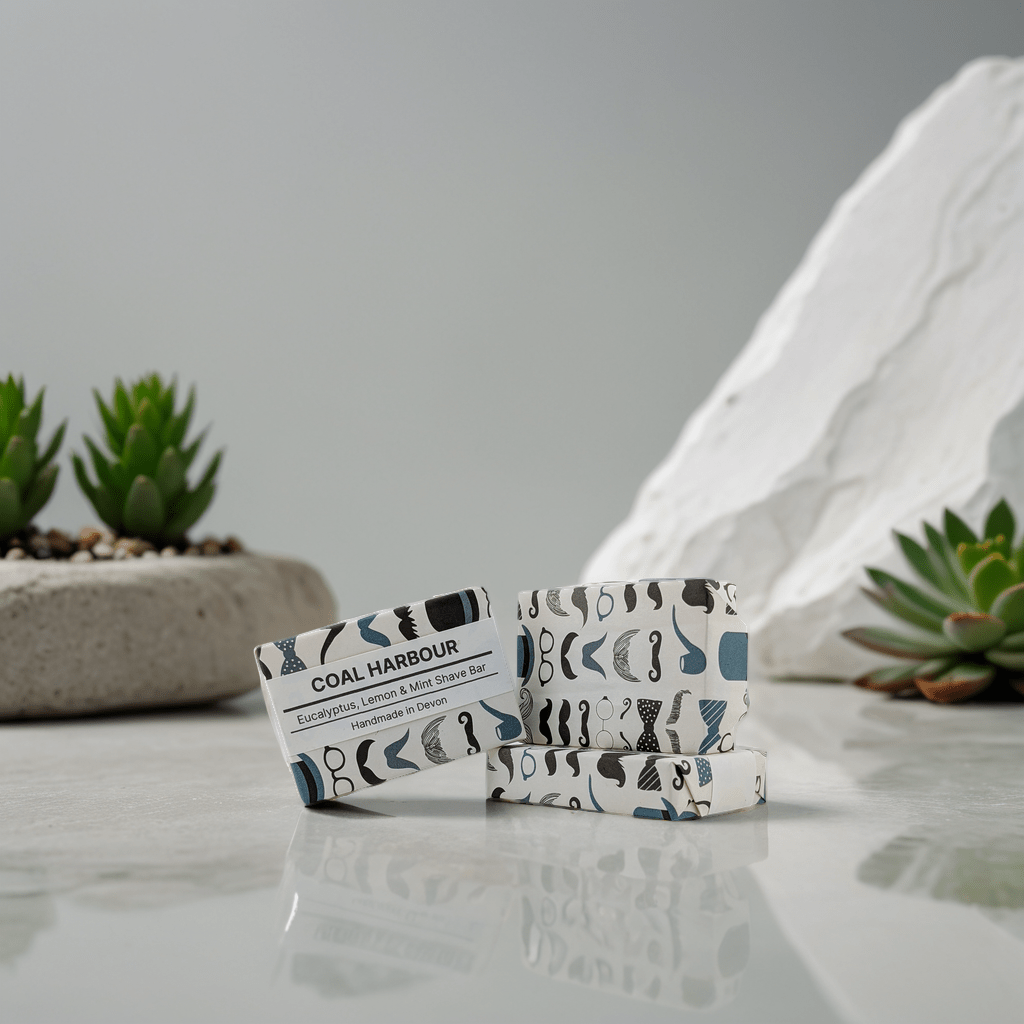 Eucalyptus Lemon and Mint 100g Shave Bar - Coal Harbour