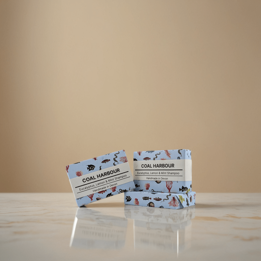 Eucalyptus, Lemon & Mint Solid Shampoo 100g - Coal Harbour