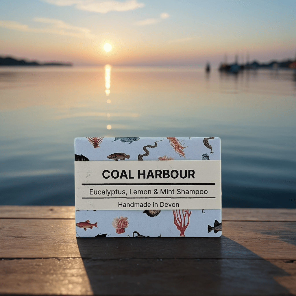 Eucalyptus, Lemon & Mint Solid Shampoo 100g - Coal Harbour
