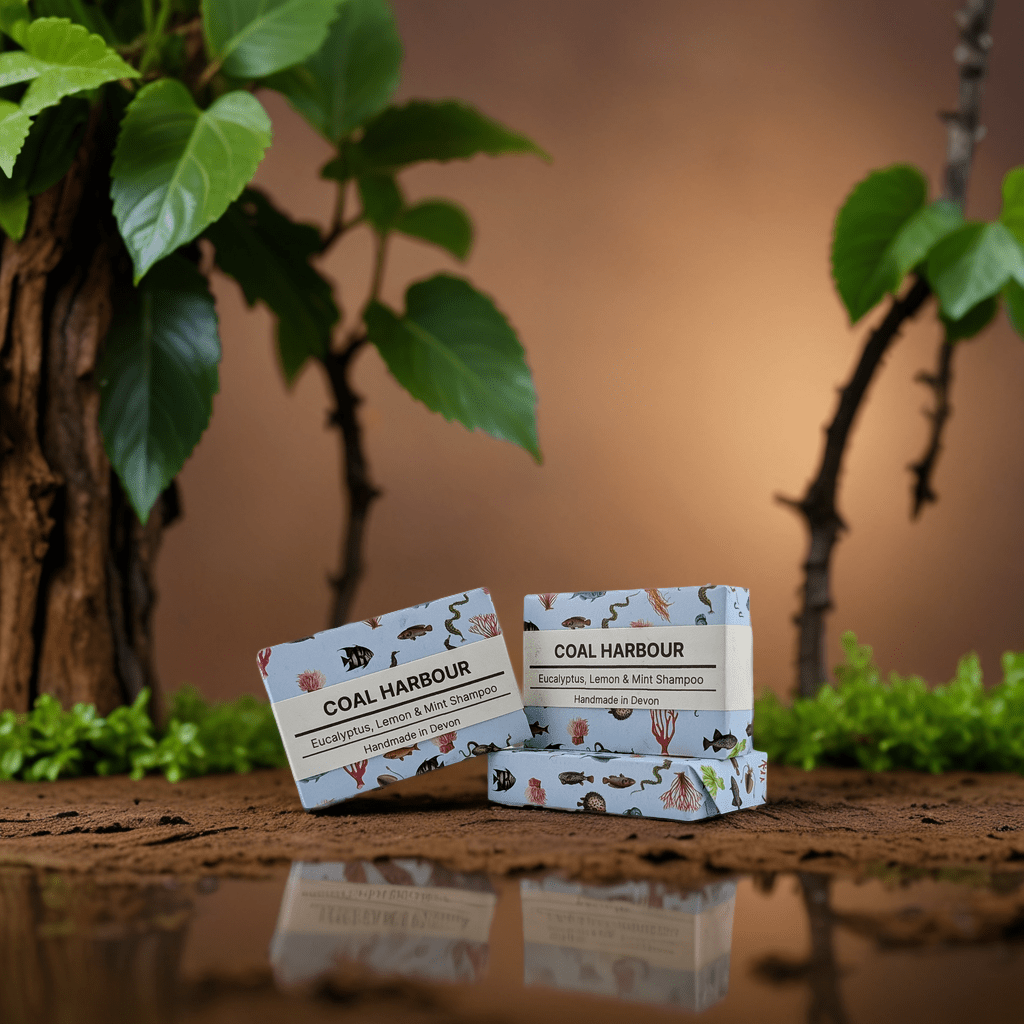 Eucalyptus, Lemon & Mint Solid Shampoo 100g - Coal Harbour