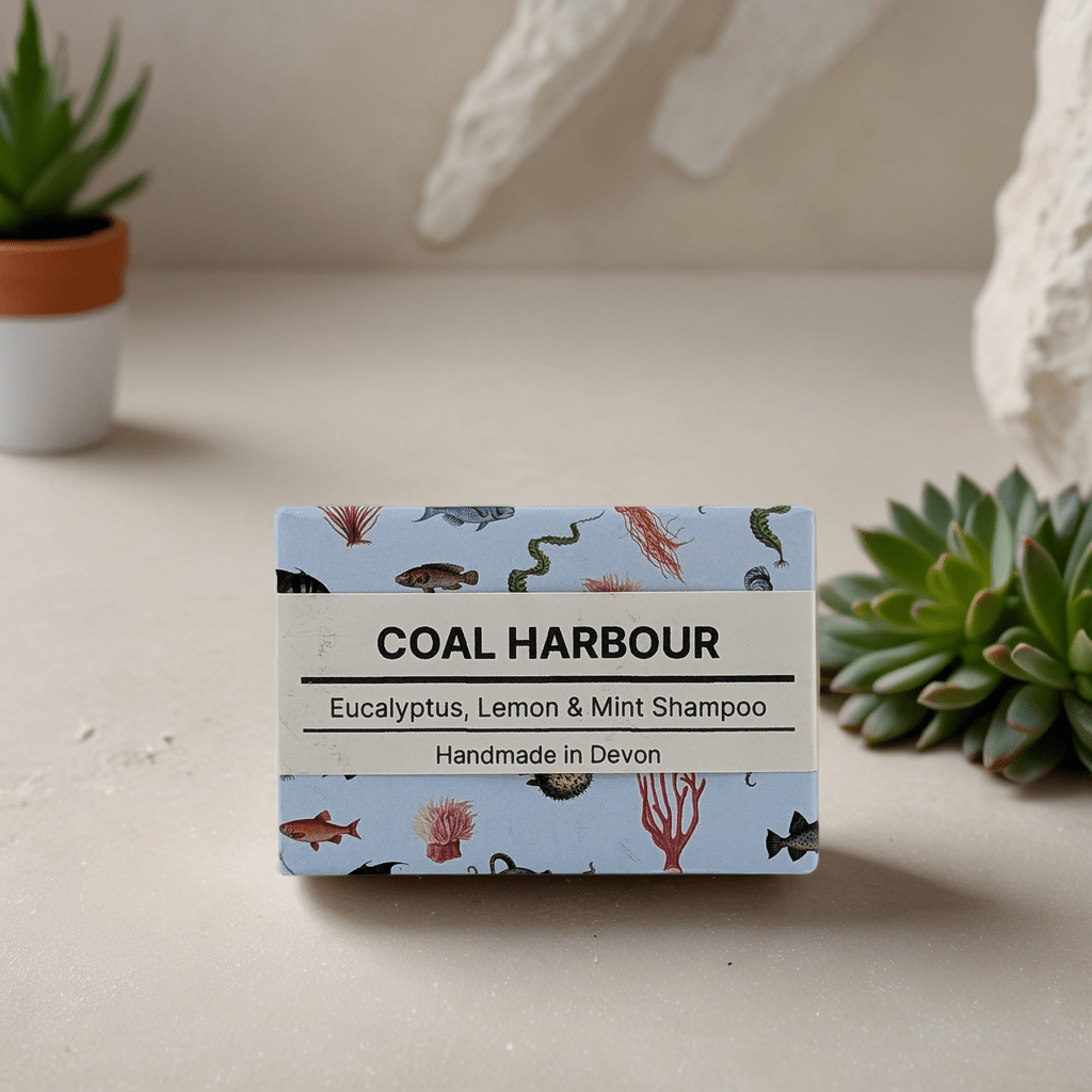 Eucalyptus, Lemon & Mint Solid Shampoo 100g - Coal Harbour